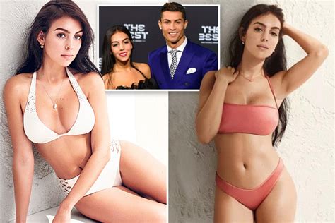 Cristiano Ronaldos Girlfriend Georgina Rodriguez Stuns In Bikinis While Holidaying In St Tropez