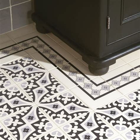 Ceramic Floor Tile Border Designs