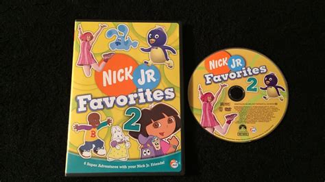 Opening To Nick Jr Favorites Volume 2 2005 Dvd Youtube