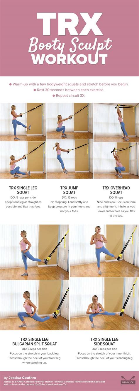 5 Trx Squat Exercises To Sculpt Your Butt