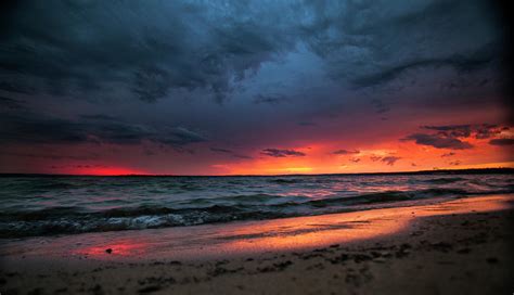 Sunset On Kelly Beach Photograph By Ron Wiltse Fine Art America