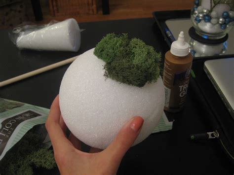 Here's how to make diy moss i can't wait to show y'all just how simple these diy moss topiary balls were to make! Kelly B, JD: DIY-day: Topiary Tree