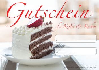 Daher ist der gutschein zum kaffee trinken eine schöne geschenkidee. Erlebnisgutschein Kaffe und Kuchen | Pdf-Vorlage zum ...