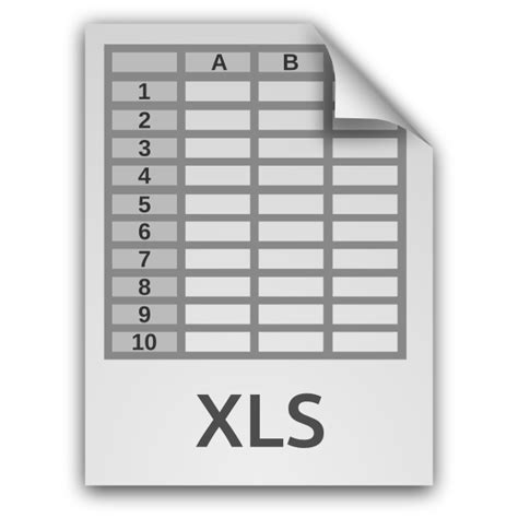 Spreadsheet Document Xls Icon Free Svg