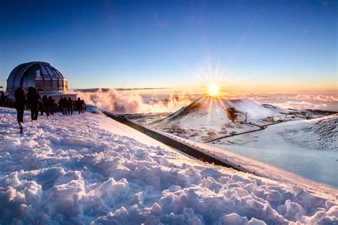 Does It Snow In Hawaii Where And How Often Sunlight Living