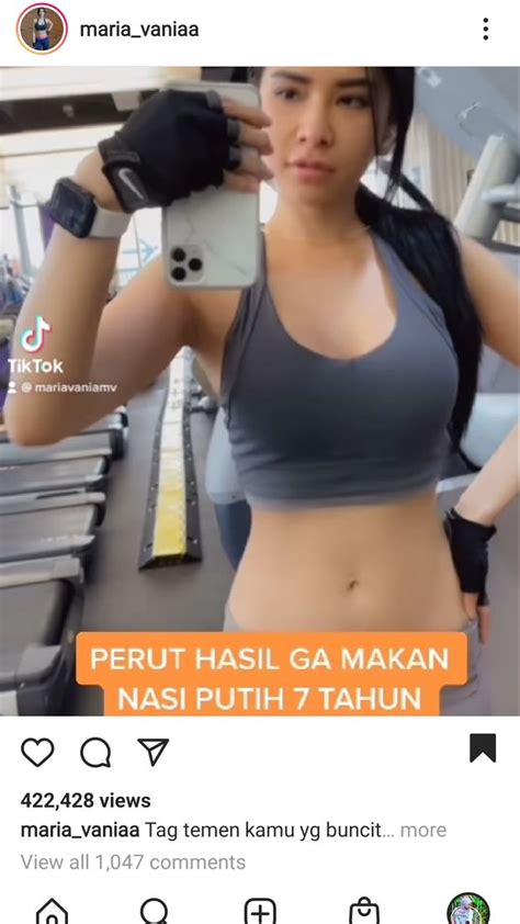 Dan berhasil, saya tidak melakukannya. 7 Tahun Tak Makan Nasi Putih, Maria Vania Kini Punya ...