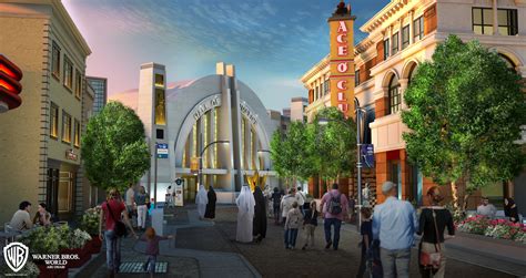Warner Bros Theme Park Unveils Real Life Gotham City And Metropolis