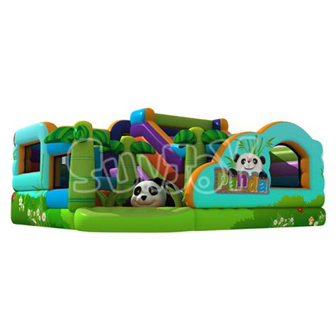 Panda Amusement Park New Design Inflatable Playground Sj N18003