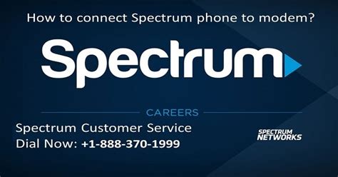 How to connect Spectrum phone to modem?