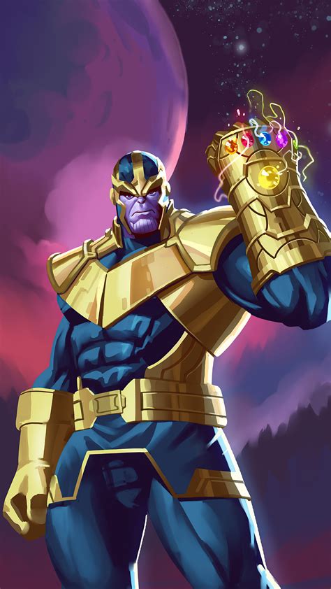 Thanos Superheroes Artwork Artist Hd 4k Artstation Hd Phone