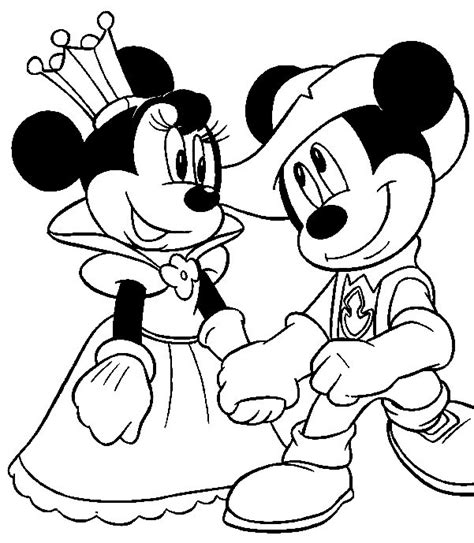 Imagens Da Minnie E Do Mickey Para Imprimir E Colorir O Mundo Das Crianças