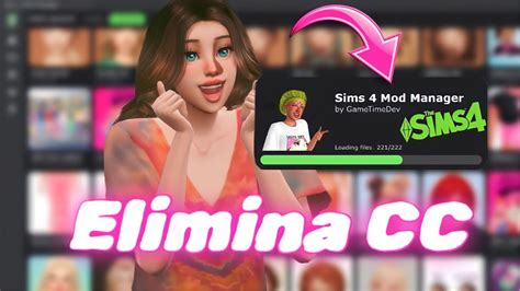 2023 Organiza Y Elimina Tu Cc 🧼🫧 Sencillo Y Rápido Con Sims 4 Mod