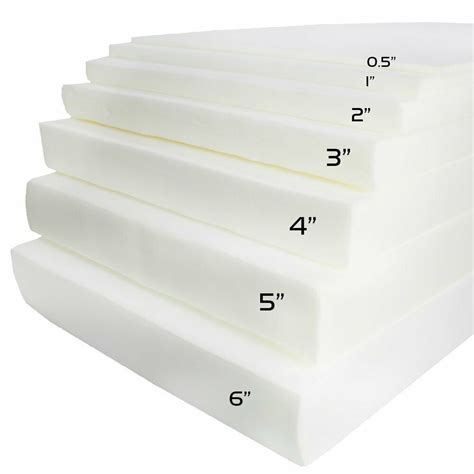 Firm Foam Cushion Replacement Upholstery Memory Foam Sheet Padding