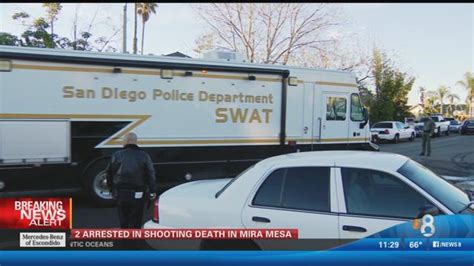 Two Arrested In Shooting Death In Mira Mesa Cbs News 8 San Diego
