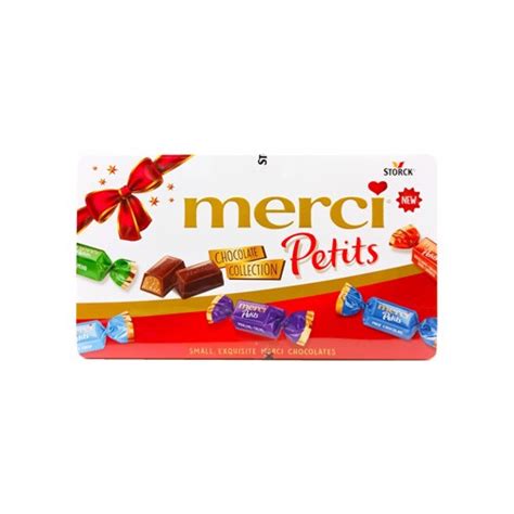 HỘp QuÀ SÔ CÔ La HỖn HỢp Merci Petits Chocolate Collection 375g