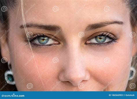 Piercing Blue Eyes Stock Image 4351525