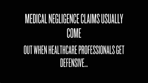 If the defendant is guilty, he has to compensate. Medical Negligence Claim - YouTube