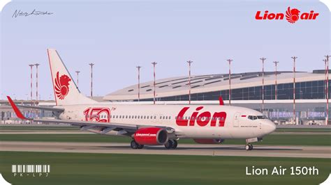 Lion Air Special Livery Th Pk Lpj For Zibomod Aircraft Skins