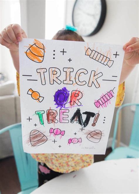 More than 600 free online coloring pages for kids: FREE Halloween Coloring Pages Printable (5 designs!) - I ...