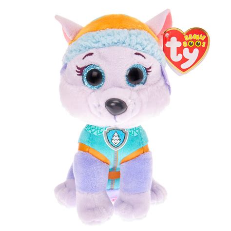 Ty Beanie Boos Paw Patrol Everest Soft Toy Lilac Claires