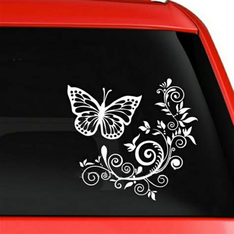 Butterfly Car Decal Butterfly Decal Butterfly Car Sticker Butterfly