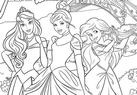 Disney Prinsessen Kleurplaatpuzzel Legpuzzels.nl