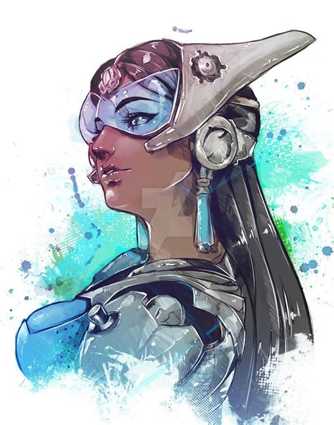Symmetra By Vvernacatola Overwatch Drawings Overwatch Wallpapers