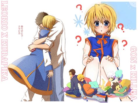 Hunter × hunter is a japanese manga series written and illustrated by yoshihiro togashi. Leorio x Kurapika and Gon x Killua by RedMahlova on DeviantArt