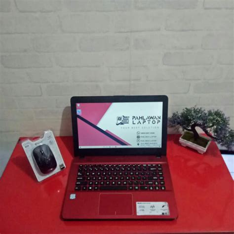 Jual Laptop Asus X441ua Merah Core I3 Gen 6 Ram 4gb Hdd 1tb
