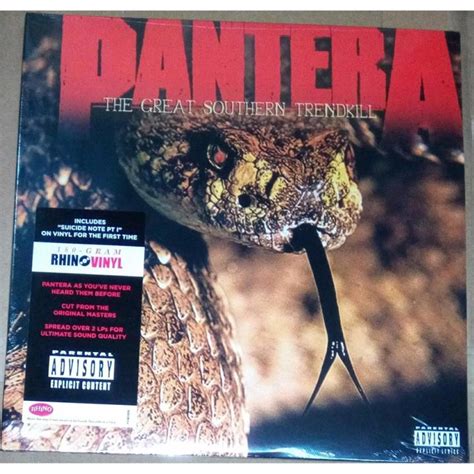 The Great Southern Trendkill By Pantera Vinyl Lp Lazada Ph