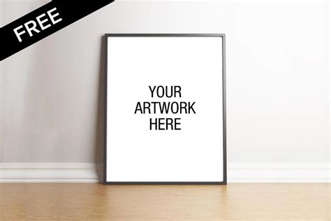 Two free magazine mockups in us letter format, perfect for minimalist presentations. Free Portrait Poster Frame Mockup ~ Creativetacos