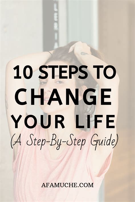Important Steps To Take In Order To Change Your Life How To Better