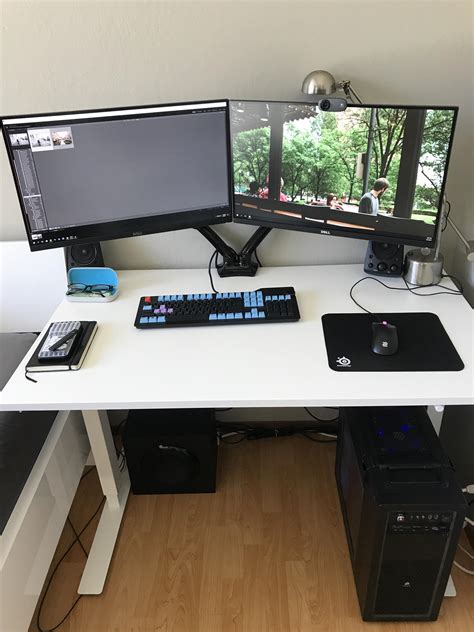 Post College Setup Ft Two 1440p Monitors And A Monitor Mount R