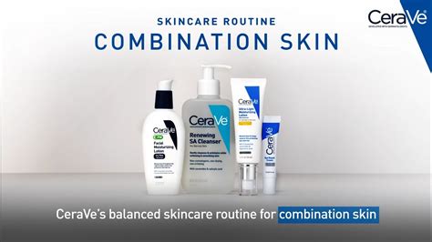 Simple Routine For Combination Skin Cerave Skincare Youtube