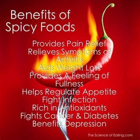Benefits Of Spicy Foods Benefits Of Organic Food Spicy Recipes