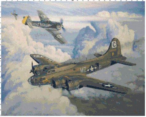 Cross stitch your own text special characters supported characters the story preamble development. B17 Bomber Cross Stitch Pattern | Advanced Cross Stitch
