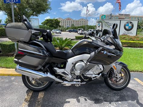 The elegantly designed side panels, radiator grilles, tank trim and storage compartment. Used 2016 BMW K 1600 GTL Exclusive Motorcycles in Miami, FL