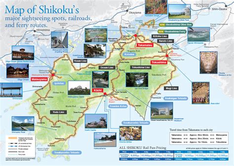 Jr Pass The Adjusted Prices For All Shikoku Rail Pass Blog Travel Japan Japan National