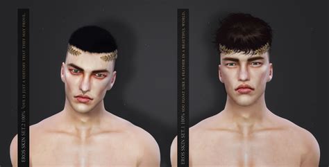 My Sims 4 Blog Eros Skin For Males By 1000formsoffear