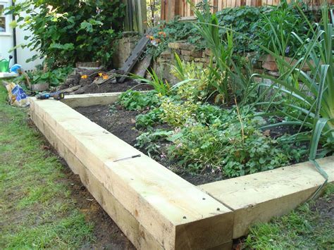 What type of wood are they made from? Do or DIY: Garden Landscaping with Railway Sleepers