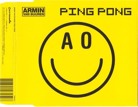 Armin Van Buuren Ping Pong 2014 Cd Discogs