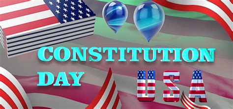 Usa Constitution Day Background Constitution Day America Usa