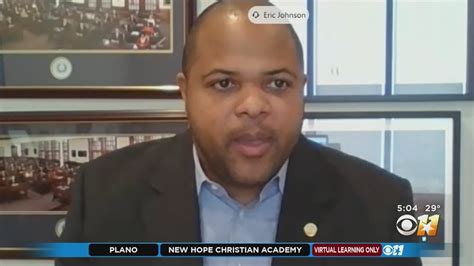 dallas mayor eric johnson expresses frustration over power issues youtube
