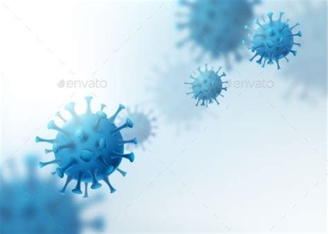 Virus Bacteria Vector Background Coronavirus By Zaie Graphicriver