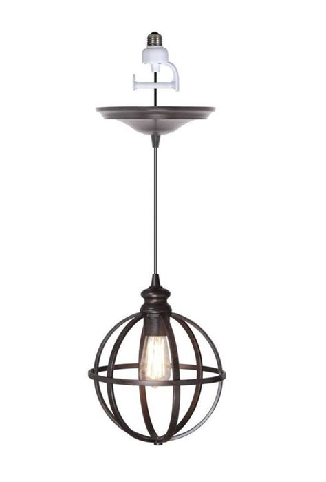 Convert your recessed cans to stylish pendant lights without the hassle or expense of remodeling. Worth Home Products Instant Pendant 1-Light Recessed Light ...