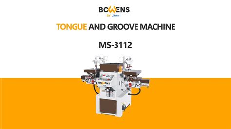 Bowens Ms 3112 Tongue And Groove Machine Youtube