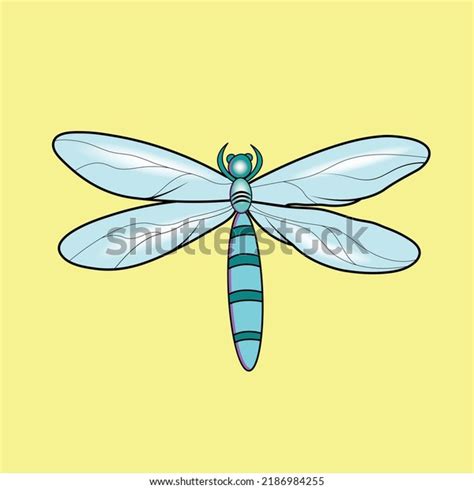 Dragonfly Wings Vectors Design Isolated On Stock Vector Royalty Free