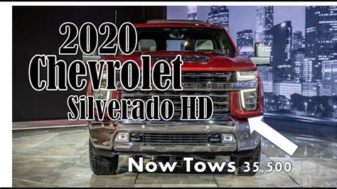Luck This 2020 Chevrolet Silverado Hd First Look Now Tows 35500