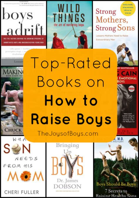 Top Rated Books On How To Raise Boys The Joys Of Boys