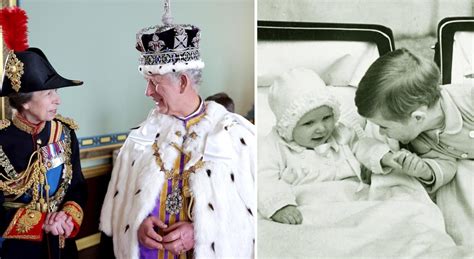 Famiglia Reale La Principessa Anna Compie 73 Anni Re Carlo Condivide